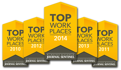 TLP named to Journal Sentinal Top Workplaces list for 5th year in a row.