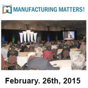 Join TLP at Manufacturing Matters 2015