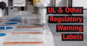 UL Labels, Regulatory Warning Labels